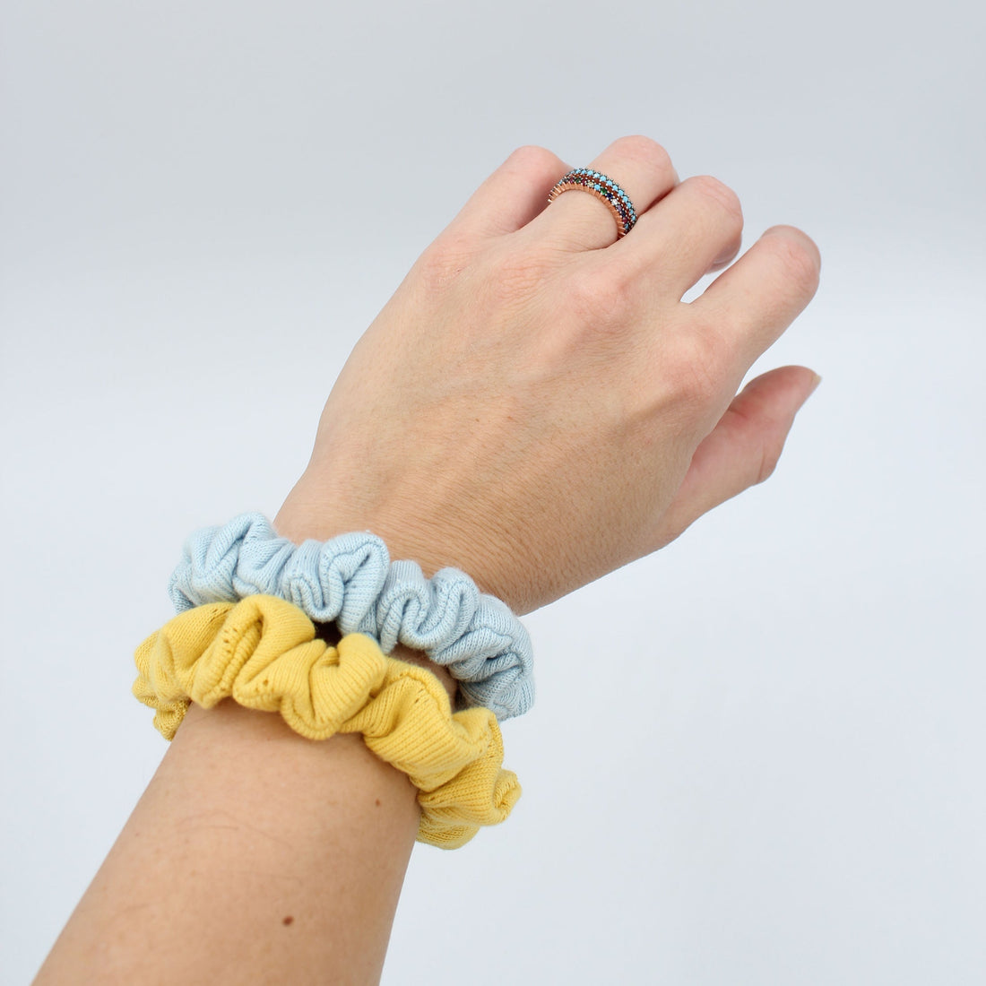 Scrunchie mini vintage cotton