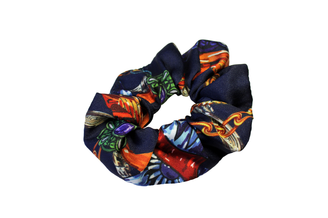 Scrunchie Cotton estampado