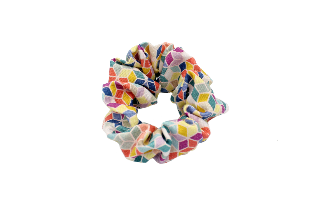 Scrunchie Cotton estampado