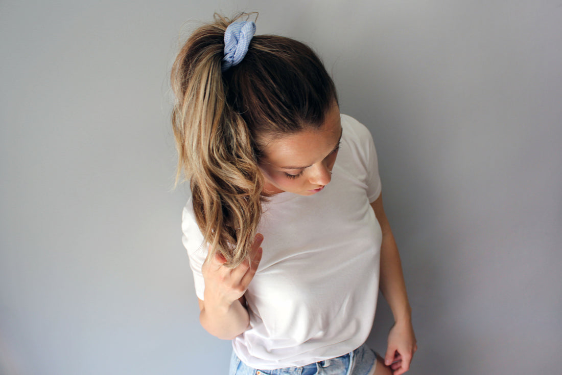 Scrunchie Cotton estampado