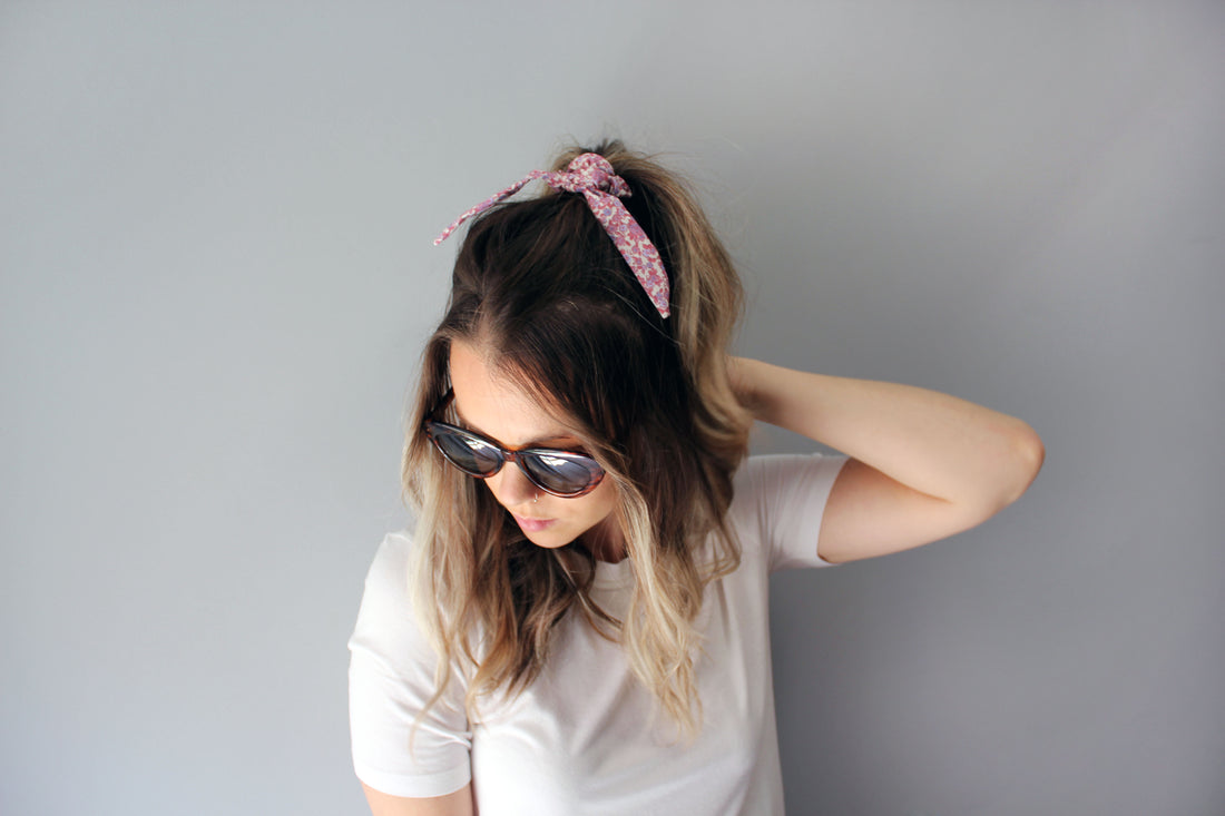 Scrunchie Bunny estampado
